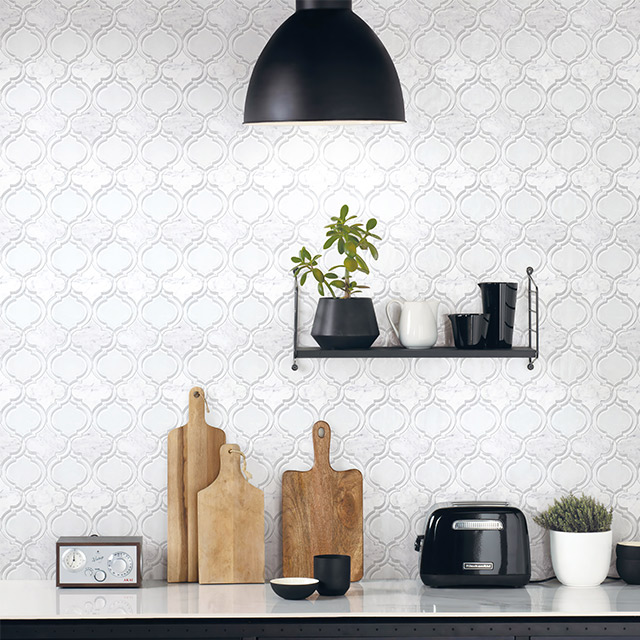 Lanterna mosaico branco natureza pedra mix telhas mosaico de vidro popular para cozinha quente banheiro mosaico telhas e telhas de parede